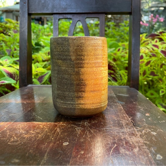 Artisan Pottery Small Vase - Picture 2 of 6